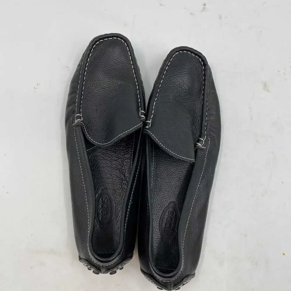 Tod's Black Leather Driver | Men’s 41EU Slip-On Comfort